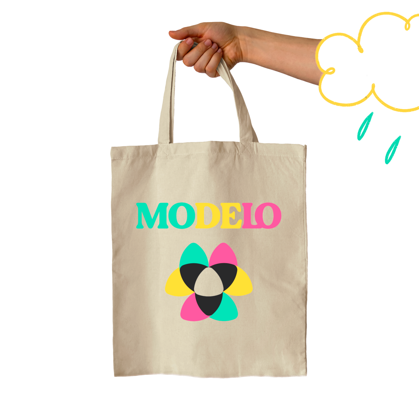 Tote bag - MODELO "LOGO COLORES"